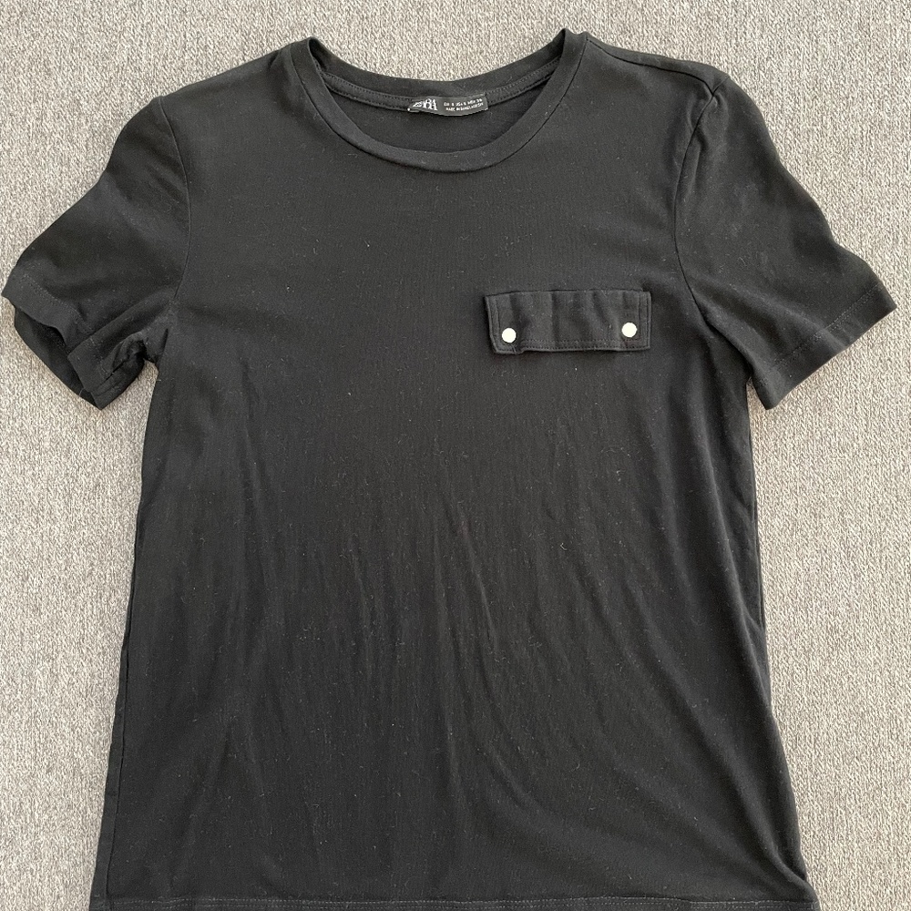 Zara Black T-Shirt